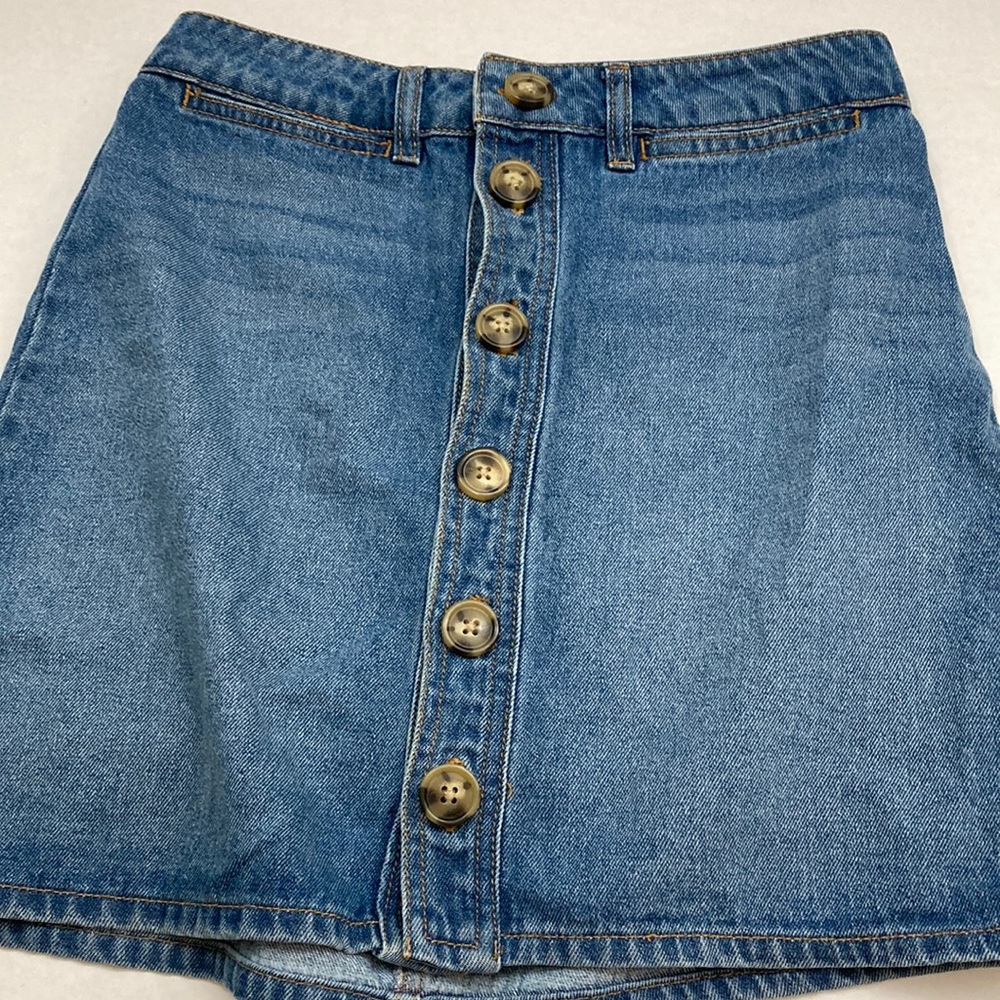 Denim skirt